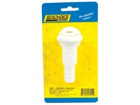 Seachoice Polished Plastic 3/4 in. W Thru Hull Connector 1 pk