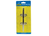 Seachoice Stainless Steel 6 in. L Hollow Base Cleat 1 pk