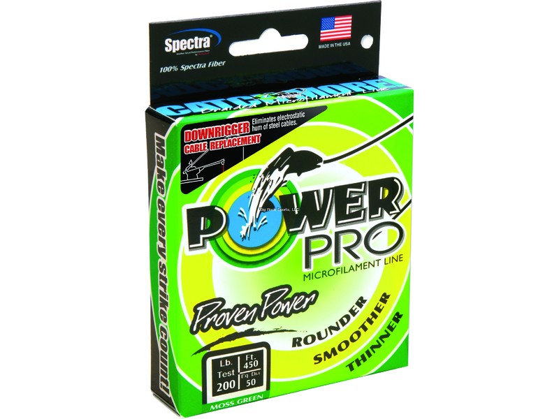 Power Pro Braided Downrigger Cable Replacement 200lb 300'