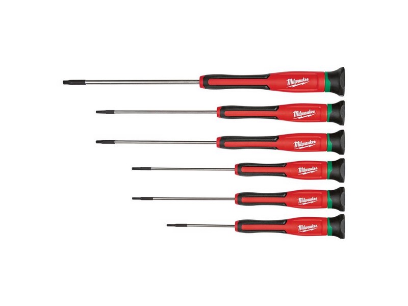 Milwaukee 6 pc Torx Multi-Blade Precision Screwdriver 6 in.