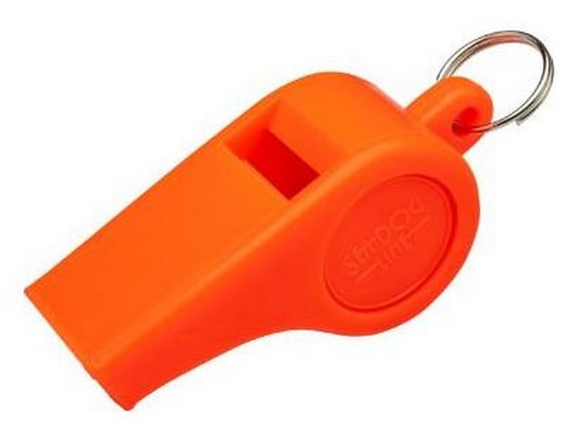 Sea Dog Police Whistle Orange