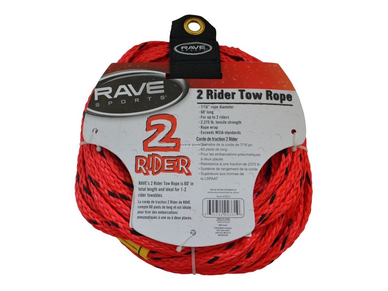 Rave Sports 1 Section 2 Rider Tow Rope