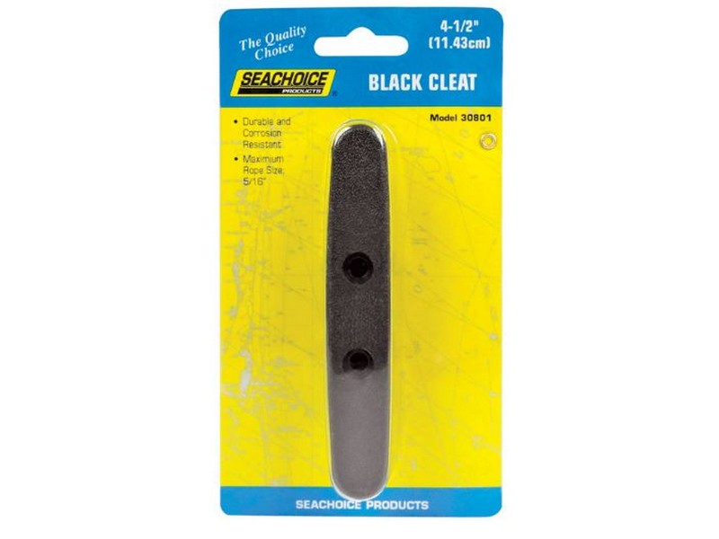 Seachoice Galvanized Plastic 4-1/2 in. L X 6.8 in. W Cleat 1 pk