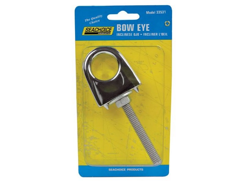 Seachoice Zinc 1 in. W Bow Eye 1 pk