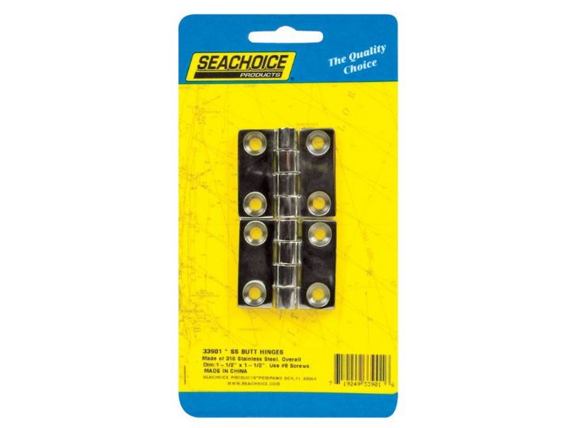 Hinge Butt 1-1/2" Stainl