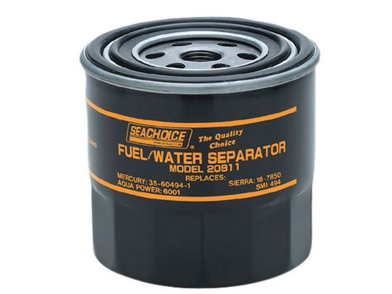 Seachoice Brass Fuel/Water Seperator and Canister
