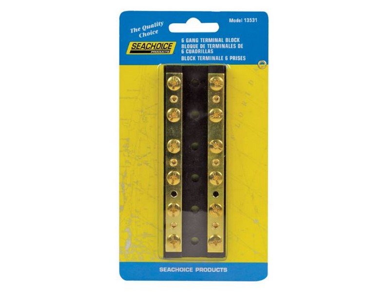 Seachoice Terminal Block Brass