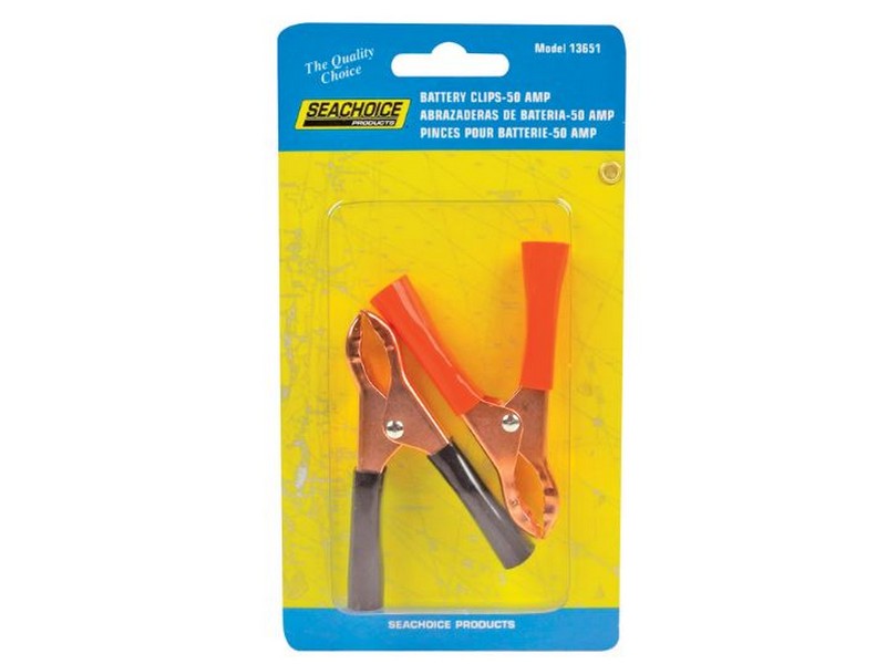 Seachoice Battery Clips Copper