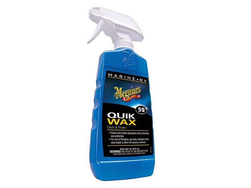 Meguiar's 59 Quik Wax Clean & Protect Marine Wax 16 oz