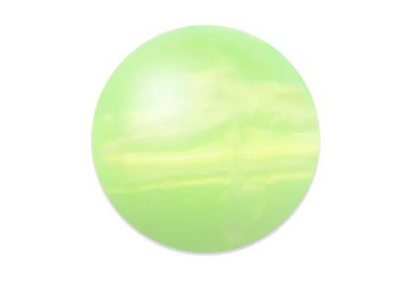 Mack's Lure 90461 Round Bead 4mm Flo Chartreuse 50Pk