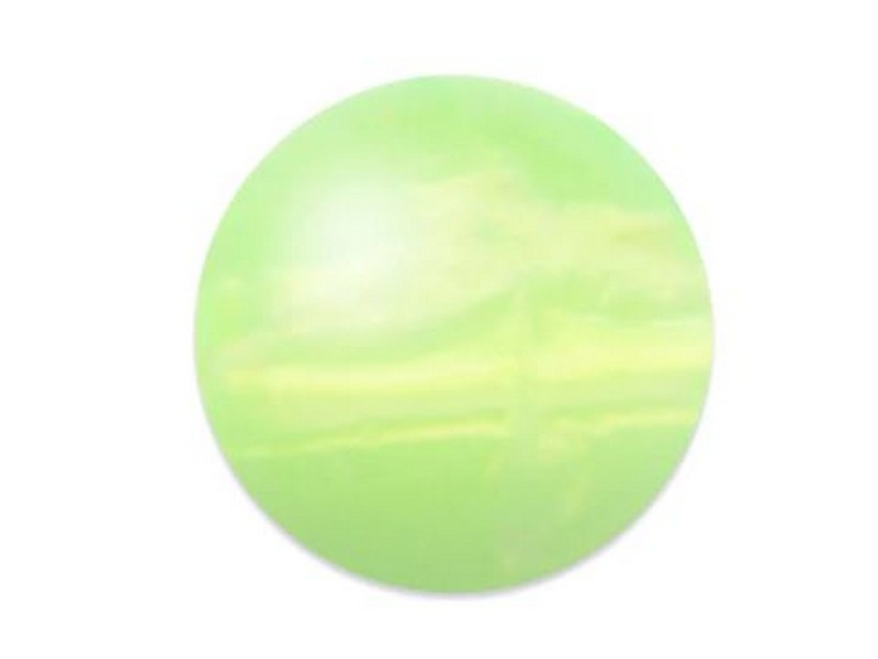 Mack's Lure 90464 Round Bead 8mm Flo Chartreuse 20Pk