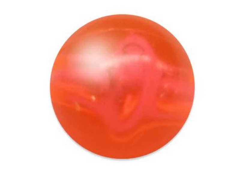 Mack's Lure 90452 Round Bead 5mm Flo Orange 35Pk