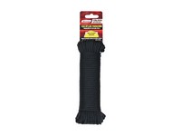 SecureLine 5/32 in. D X 100 ft. L Black Braided Nylon Paracord