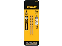 DeWalt 3/32 in. X 2-1/4 in. L High Speed Steel Split Point Drill Bit 2 pc