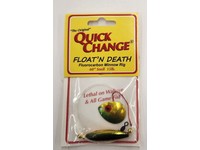 Quick Change Float'n Death #3 Blade  Gold Shiner