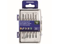 Dremel Carving/Engraving Accessory Kit 11 pc