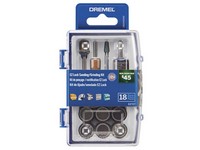 Dremel EZ Lock Sanding and Grinding Kit 18 pc