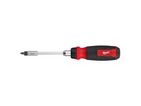 Milwaukee Hex Shank Ratcheting Multi-Bit Screwdriver 10.12 in. 1 pc