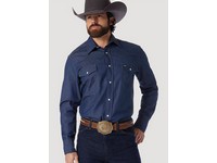 Men's Wrangler Long Sleeve Denim Shirt