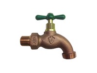Arrowhead Brass 1/2  MIP  T Brass Hose Bibb
