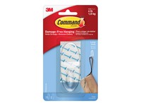 Command Command Large Plastic Hook 3-3/8 in. L 1 pk