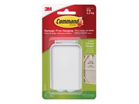 3M Command Plastic Coated White Canvas Picture Hanger 5 lb 1 pk