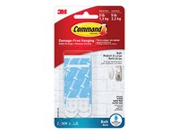 Command Command Assorted Plastic Adhesive Strips 3-3/8 in. L 6 pk