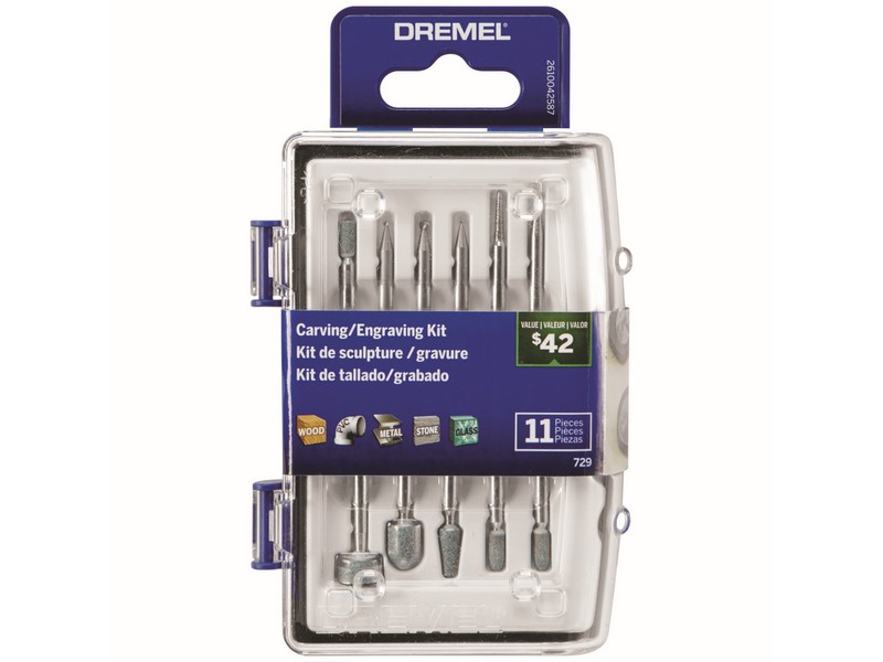 Dremel Carving/Engraving Accessory Kit 11 pc