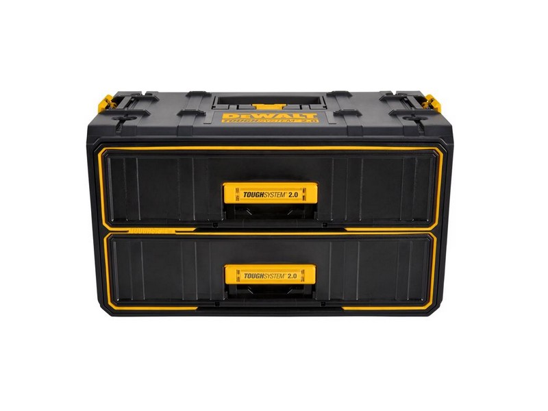 DeWalt ToughSystem 2.0 21.8 in. Tool Box Black/Yellow