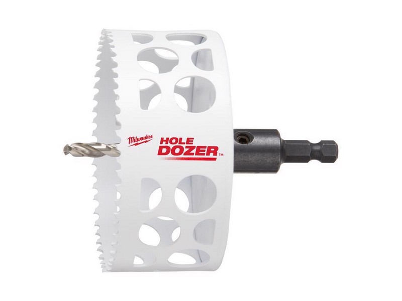 Milwaukee Hole Dozer 4 in. Bi-Metal Hole Saw 1 pk