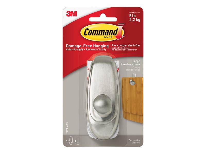 Command Large Plastic Hook 4 in. L 1 pk