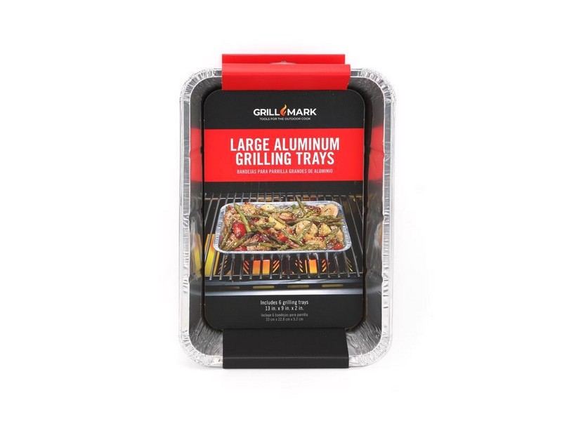 Grill Mark Aluminum Grilling Pan 6 pk