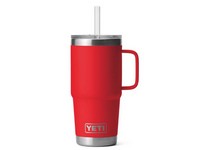 YETI Rambler 25 oz Rescue Red BPA Free Straw Mug