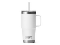 YETI Rambler 25 oz White BPA Free Straw Mug
