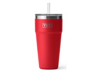 Yeti 26oz Rambler Rescue Red Straw Mug