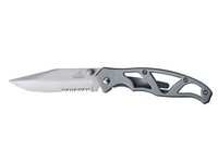 Gerber Paraframe I Silver High Carbon Stainless Steel 7.01 in. Knife