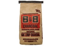 B&B Charcoal All Natural Oak Hardwood Lump Charcoal 10 lb