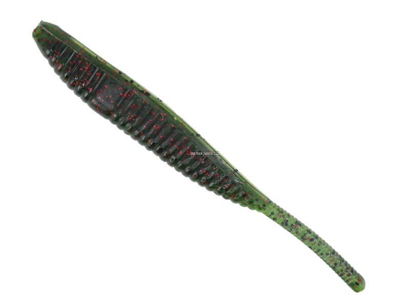 Yamamoto Shad Shape Float 5 Watermelon with Black & Red Flake