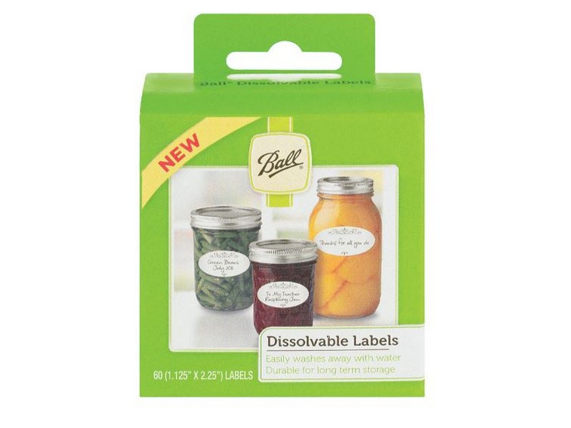 Ball Dissolvable Canning Labels 60 pk