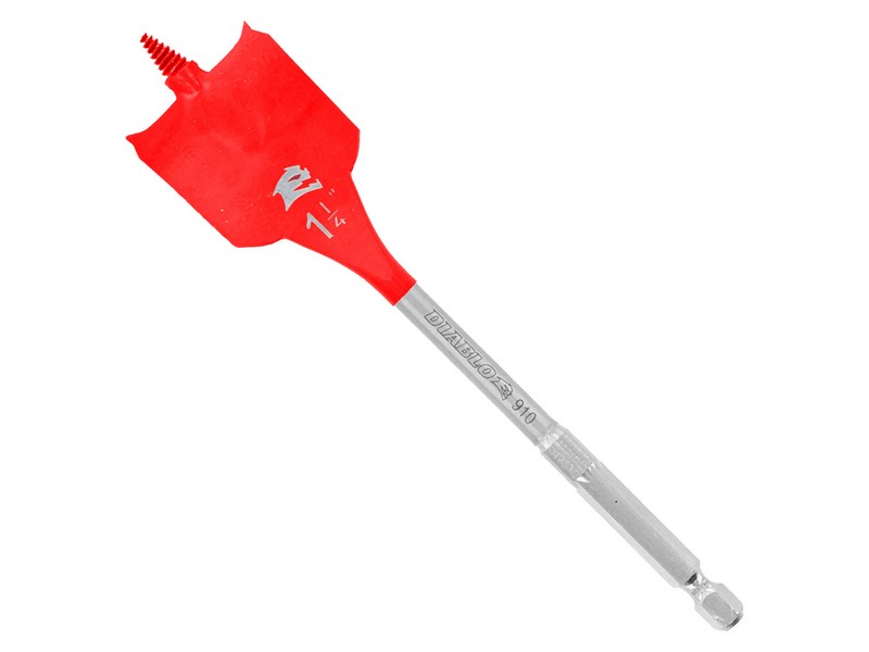 Diablo SPEEDemon 1-1/4 in. S X 6 in. L Spade Bit 1 pk