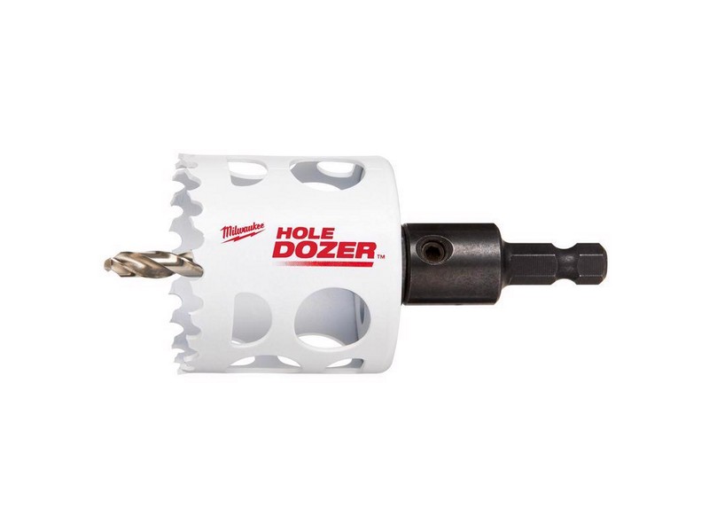 Milwaukee Hole Dozer 2 in. Bi-Metal Hole Saw with Arbor and Pilot Bit 1 pk
