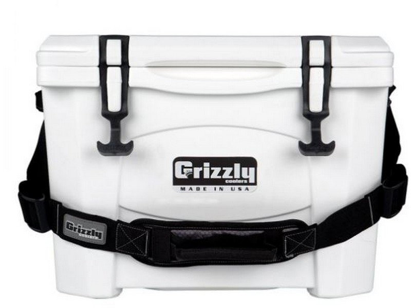 Grizzley 15qt Cooler White