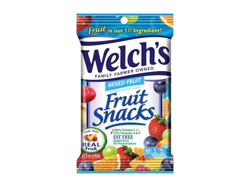 Welch's Mixed Fruit Snack 5 oz Bagged