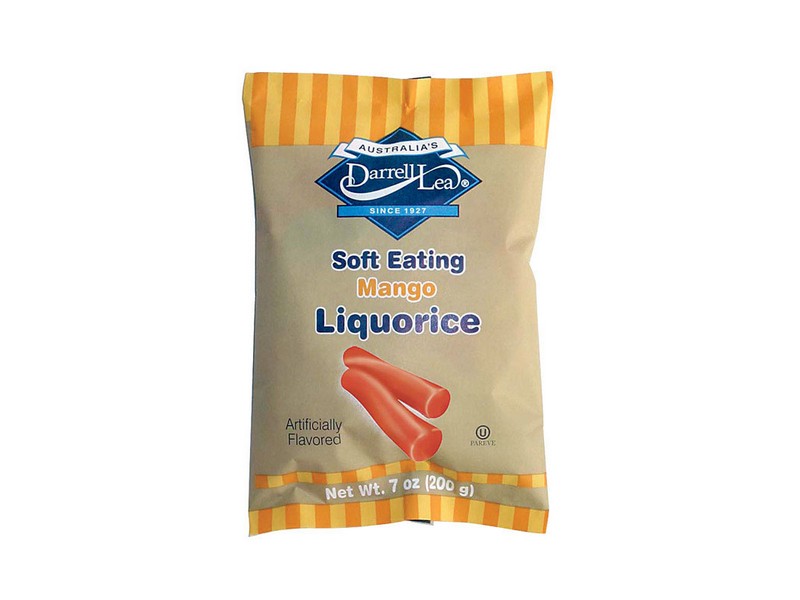 Darrell Lea Mango Licorice 7 oz