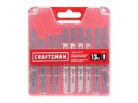 Craftsman High Carbon Steel T-Shank Jig Saw Blade Set 13 pc