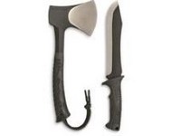 Schrade Hatchet and Machete Combo