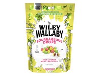 Wiley Wallaby Green Apple/Lemon/Watermelon Licorice Sour Bites 6 oz