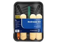 RollerLite Bedroom Kit Polyester 9 in. W X 1/2 in. Jumbo Mini Paint Roller