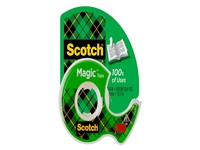 Scotch Magic 0.75 in. W X 650 in. L Invisible Tape Clear