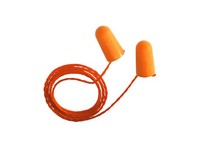 3M 29 dB Polyurethane Foam Roll Down Earplugs Orange 100 pc